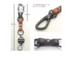 [highstyle] Tochigi Leather & Carabiner & Single Reel Key Chain