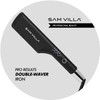 Sam Villa Pro Results Double-Barrel Hair Waver Iron with Variable