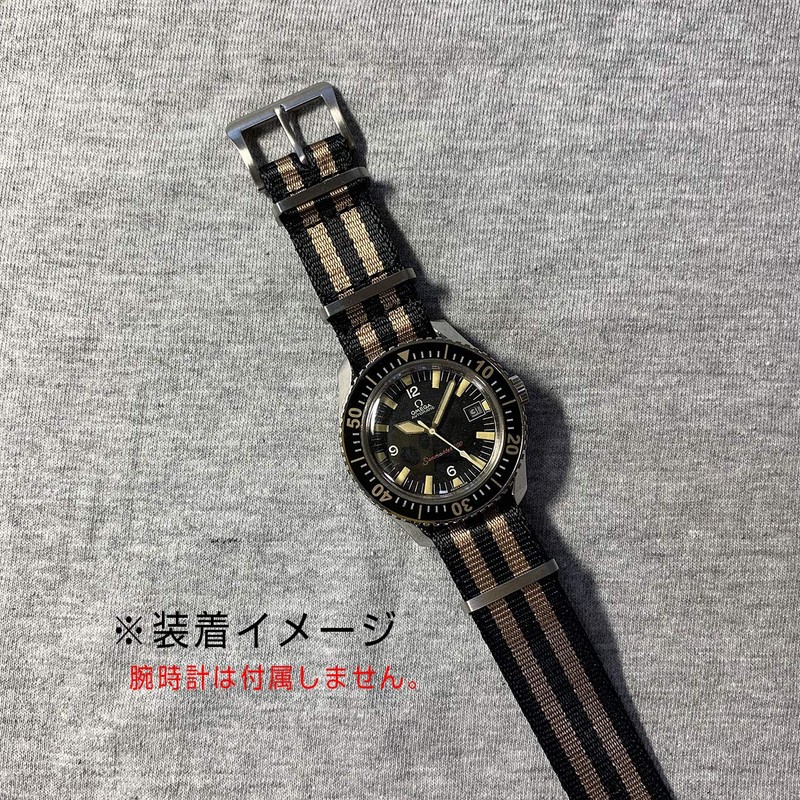 Naval watch Co. Premium G10 NATO Type Silk Touch Nylon