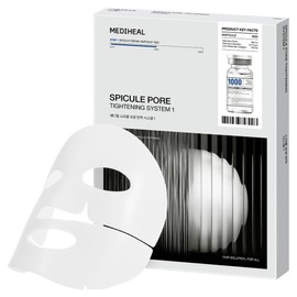 Mediheal Spicule Pore Elasticity System 1 Mask Pack, 1 Pack, 10 Packs / 메디힐 스피큘 모공 탄력 시스템1 마스크팩, 1개, 10개입