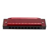 Harmonica C Key 10 Holes Diatonic Scale Mouth Organ Musical
