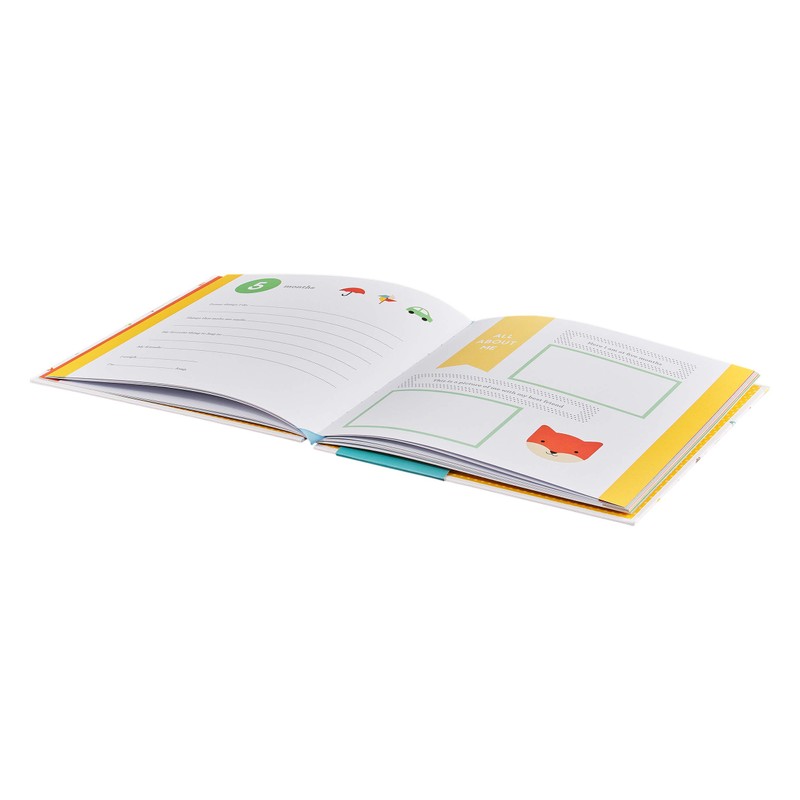 Petit Collage PTC466 Baby Journal, Multi