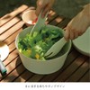 Ideaco Salad Server Spoon 1 Fork 2 Piece Set Sand