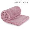 sourcing map Flannel Fleece Bed Blankets, Soft Warm Microfiber Blanket,