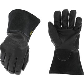 Mechanix Wear: Cascade MIG + TIG Welding Gloves, Durahide Cow Leather, Work Gloves with Glide Resistance, Added Durability, Rollover Fingertips for Improved Dexterity, Safety Gloves (Black, X-Large)