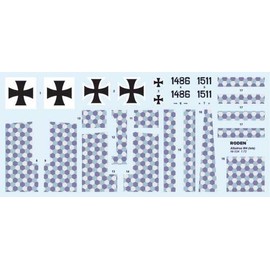 Roden Albatros W4 Late German Floatplane Fighter Airplane Model Kit