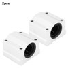 20mm Linear Bearing Slide Block, 2pcs SC20UU 20mm CNC Linear