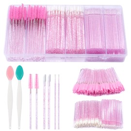Pack of 302 Disposable Eyelash Brushes, Eyelash Brushes for Eyelash