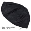 Fire Pit Cover Round Patio Outdoor Fireplace Cover Waterproof Dustproof