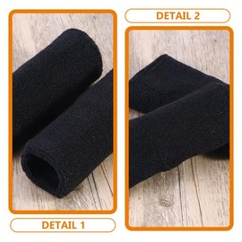 Balacoo 2 Pares De Pulseras Deportivas Protector De Muñeca Deportivo Pulseras Deportivas Pulseras De Toalla Deportiva Pulseras Cómodas Deportivas...  