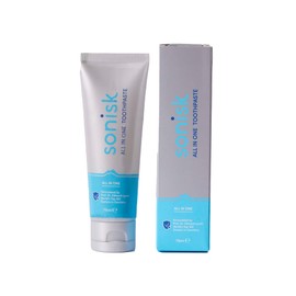Sonisk All in One Toothpaste 75ml | Fights Against Plaque | Combats Bad Breath & Whitens Teeth | for a Fresh and Healthy Mouth | Recommended by Dentists