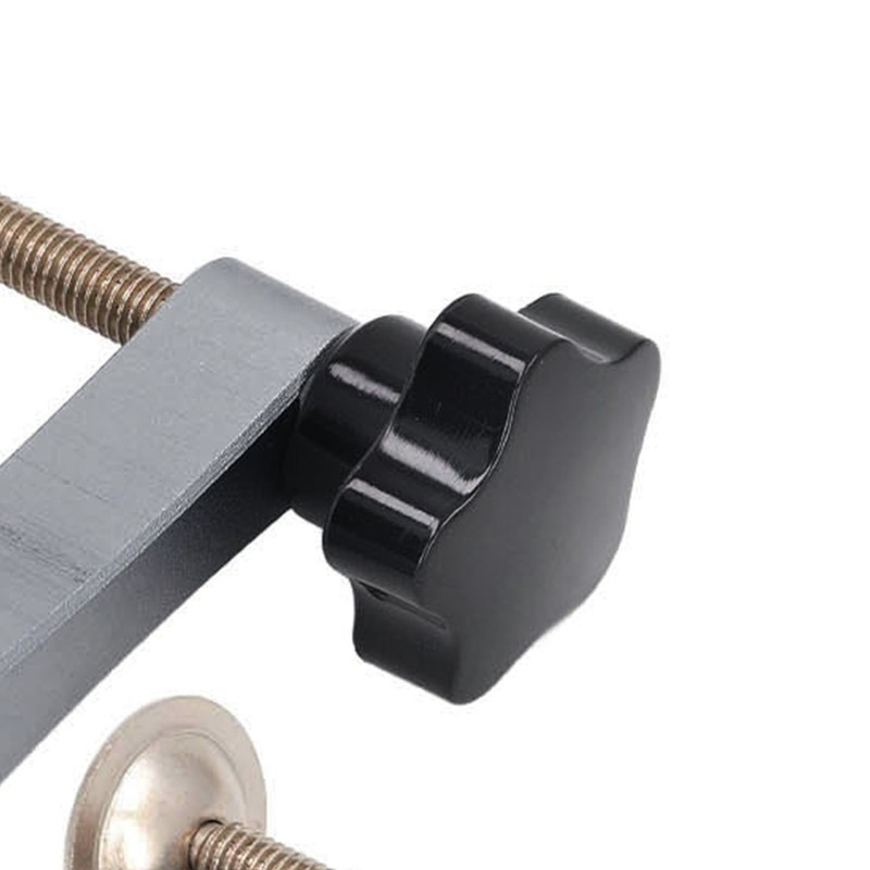 2PCS 20mm Bench Dog Clamps Adjustable Benchtop Quick Clamp Aluminum