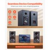 VEVOR Powered Bookshelf Speakers, 25W x 2, Active Studio Monitor