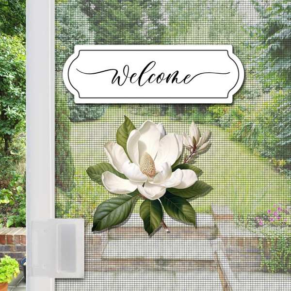 Magnetic Acrylic Signs & Decorations for Screen Doors & Windows