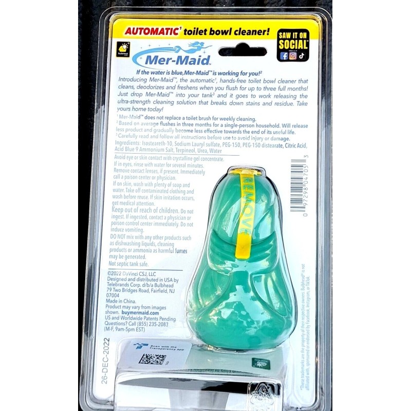 Mer-Maid ASTV Mer-Maid Automatic Toilet Bowl Cleaner