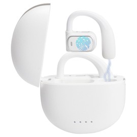 TXG Auriculares Inalámbricos Bluetooth, Auriculares Bluetooth 5.3, 80H Reproducción HiFi Estéreo Auri culares Inalambricos, con Llamada DNS HD, Reducción de Ruido(Textura de Cuero Retro)