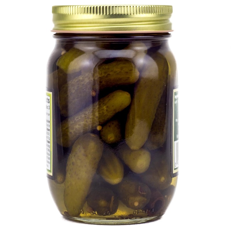 Amish Wedding Sweet Pickled Gherkins 15oz (Pack of 2)