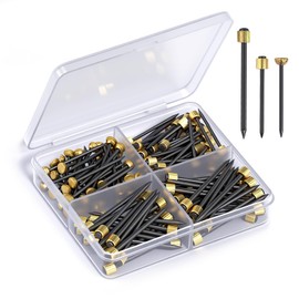 150PCS Picture Hanging Nails Kit, 3 Sizes (Small/Medium/Large) - Wall Decorative Hooks for Hanging Pictures, Frames, Photos, Mirrors - Drywall Claw Nails, Hanging Hardware Tools for Home & Office