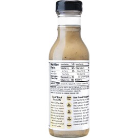Brianna's Homestyle Real French Vinaigrette, Salad Dressing, Gluten Free, No Sugar, Vegan, No MSG, 355ml