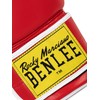 BENLEE Tough Leather Boxing Gloves 16oz Red/White