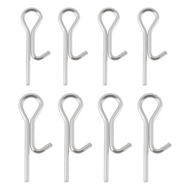 OTOTEC 100 Pieces Stainless Steel Fishing Stinger Spikes Connection Pins 16 mm 20 mm Needle for Long Zander Perch Bass Bait