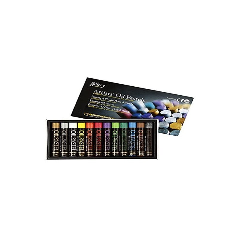 Creativ 38140 Gallery Oil Pastel - Metallic, thickness 11 mm,