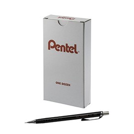 Pentel Orenz Mechanical Pencil, Black Barrel (PP505A), 12 Count