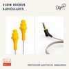 Elgin - Auriculares Ruckus Earplug | Auriculares intraurales con reducción