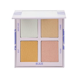 Carter Beauty By Marissa Carter Mini Highlighter Palette | Long Lasting Makeup | Shimmer & Matte Shades (Blaze)