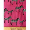 Timeless Treasures pink zebra zebras 100% cotton crafts quilting apparel