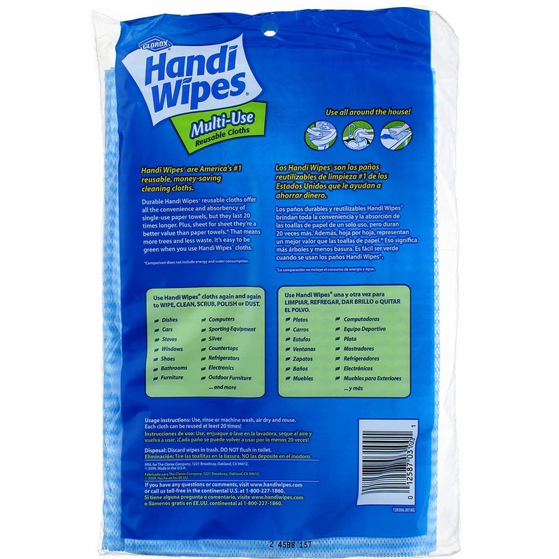 HANDI WIPES CLOROX 6CT (Pkg of 10)