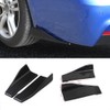 2PCS Rear Bumper Lip Splitter 35cm Scratch Resistant Bumper Lip