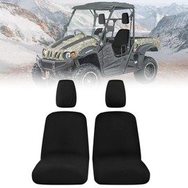 YONQIFON UTV Hisun Seat Covers 1680D Waterproof Compatible with Hisun 500 700 Axis 500 700 Massimo MSU500 MSU700 Water-Resistant Heavy Duty UTV Seat Cover with Headrest Cover Accessories