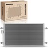 A-Premium Air Conditioning A/C Condenser Compatible with Freightliner 2009-2012 Cascadia,