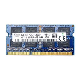 Módulo de memoria para portátil HMT41GS6BFR8A-PB, repuesto compatible con Hynix HMT41GS6BFR8A 8GB 2Rx8 DDR3 SO-DIMM PC3-12800 1600MHz 204-Pin sin ECC sin búfer CL11 1.35V