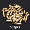 Pack of 503 M2.5 Brass Male Female Hex Screws Nut
