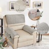 RAINPOP Sofa Armrest Cover with Side Pocket, Nonslip Armchair Cover