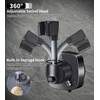Shower Holder No Drilling with Suction Cup Holder Shower Head