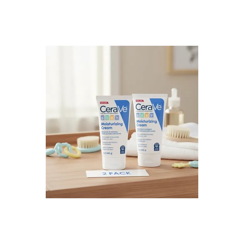 Cerave Baby Crema Hidratante Hipoalargenica 142gr 2 Pack