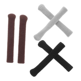 Operitacx 6 Stück Teiliges Brillen Ohrpolster Antirutsch Brillenbügel Überzüge Weichem Strickmaterial für Sonnenbrillen und Lesebrillen Rutschfeste und Bequeme Brillen Zubehörteile