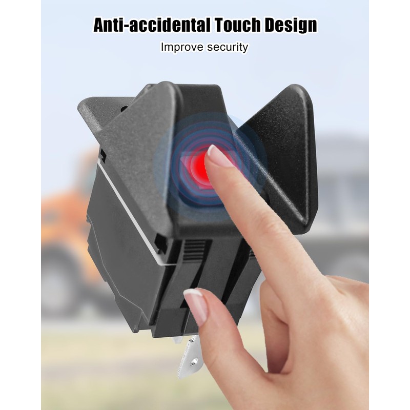 30T35687 3 Terminal Rocker Switch Fit for Muncie Dump Truck,