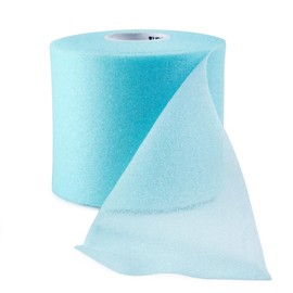 Cannon Sports Pre Wrap 30 Yard Roll Athletic Foam Tape Underwrap for Ankles Wrists Knees Elbows Hair (Aqua)