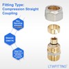 LTWFITTING Clamping Ring Screw Fitting for Aluminium Composite Pipe, Transition