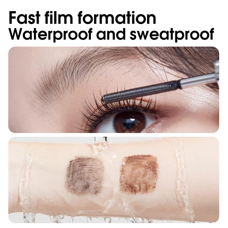 Leogony 2PCS Doll Mascara, 3D Waterproof & Long Lasting Doll