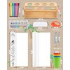 Payarma Paper Roll Dispenser for Kids Art Tabletop Easel with