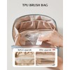 EACHY Travel Makeup Bag,Large Capacity Cosmetic Bags for Women,Waterproof Portable