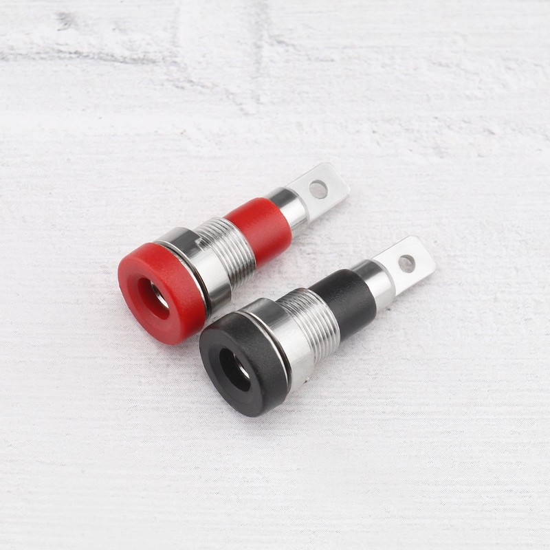 EMSea 10pcs 4mm Female Adapter Banana Plug Audio Speaker Banana