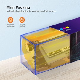 E-Z Ink Compatible Toner Cartridge & Drum Unit Replacement for Brother TN660 TN630 DR630 High Yield to use with HL-L2380DW HL-L2300D HL-L2340DW MFC-L2680W MFC-L2740DW Printer (Black, 3 Pack)