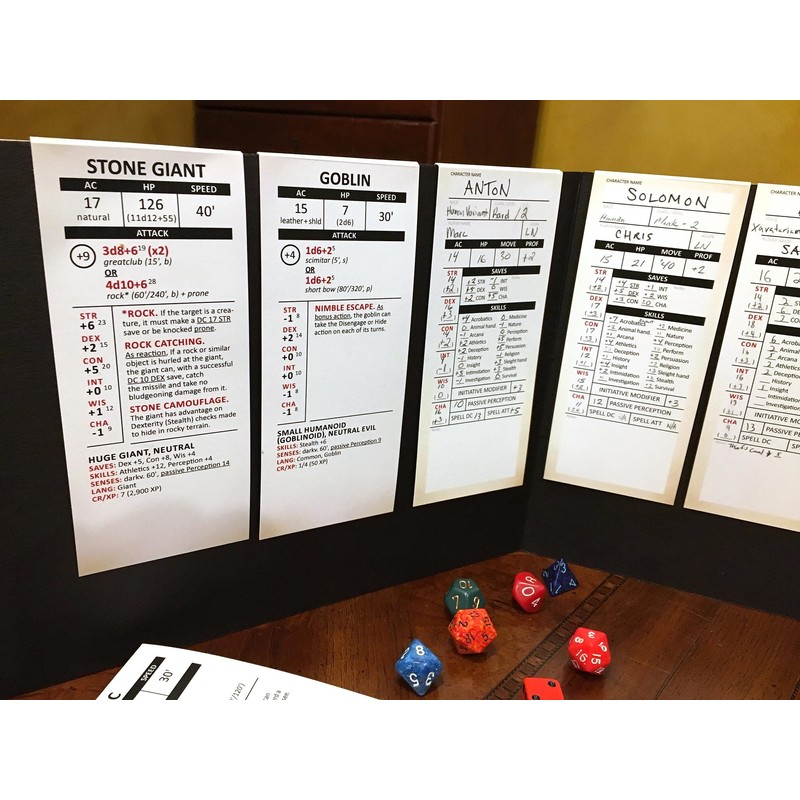 Stat Trackers Core Set: The Ultimate GM Accessory for 5th