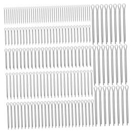FELTECHELECTR 1set Stainless Steel Cotter Pin Set Assorted Spring Cotter Pin Kit for Mechanics Automotive Farm Equipment